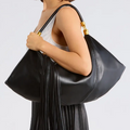 Pillowy Shape Boho Style Shoulder Bag