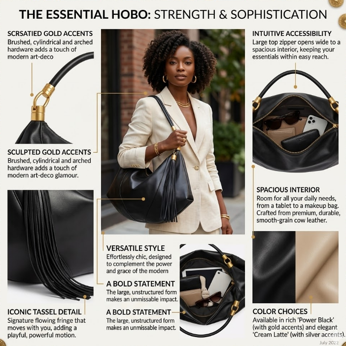 Pillowy Shape Boho Style Shoulder Bag