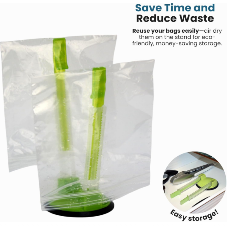 Adjustable Bag Holder, 2-Pack