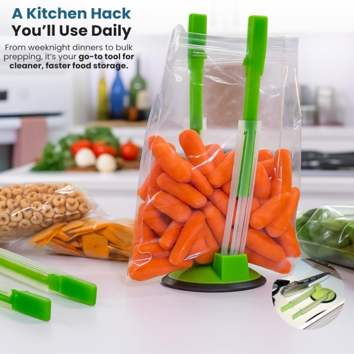 Adjustable Bag Holder, 2-Pack