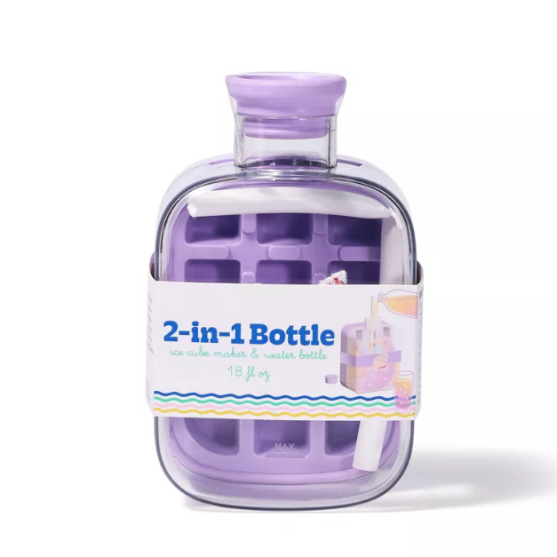 2 In 1 Ice Mold Bottle