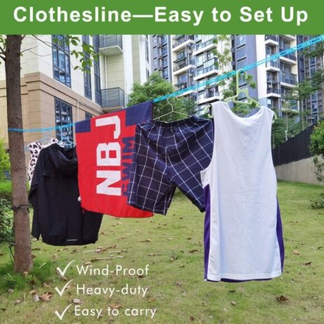 Hook-Anywhere Clothesline