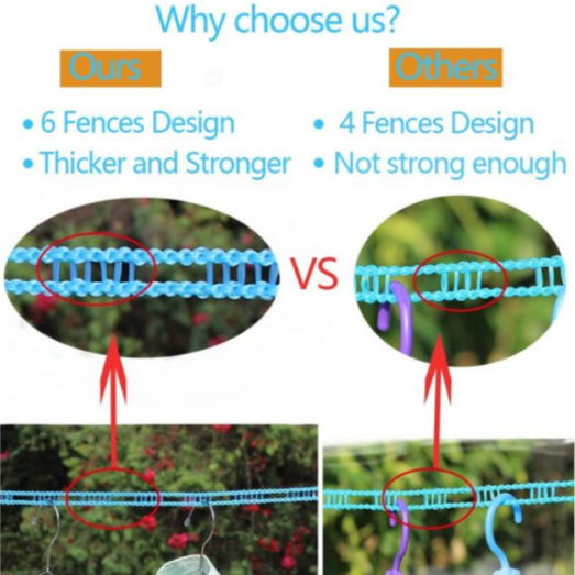 Hook-Anywhere Clothesline