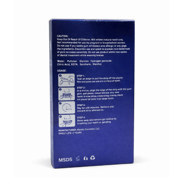 Purple Advanced Whitening Strips