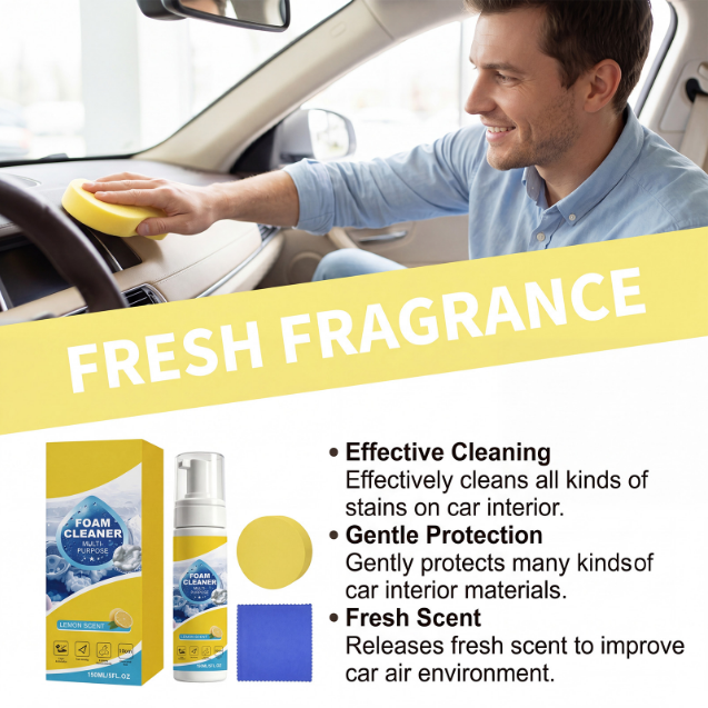 4-In-1 Foam Cleaner All Purpose