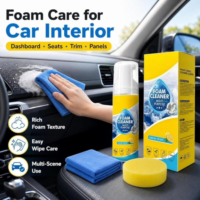4-In-1 Foam Cleaner All Purpose