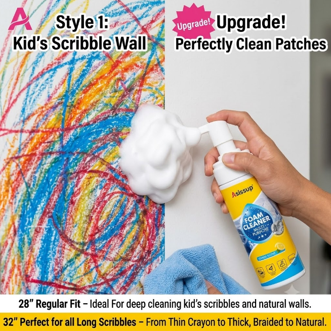 4-In-1 Foam Cleaner All Purpose