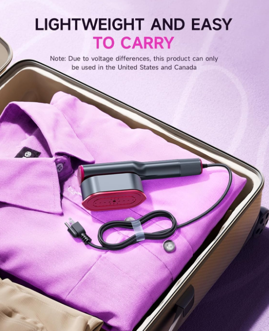2-in-1 Steamer & Iron for Clothes