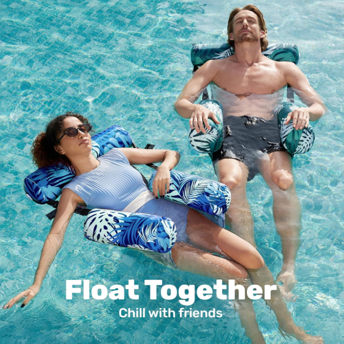 Pool Float With Adjustable Straps