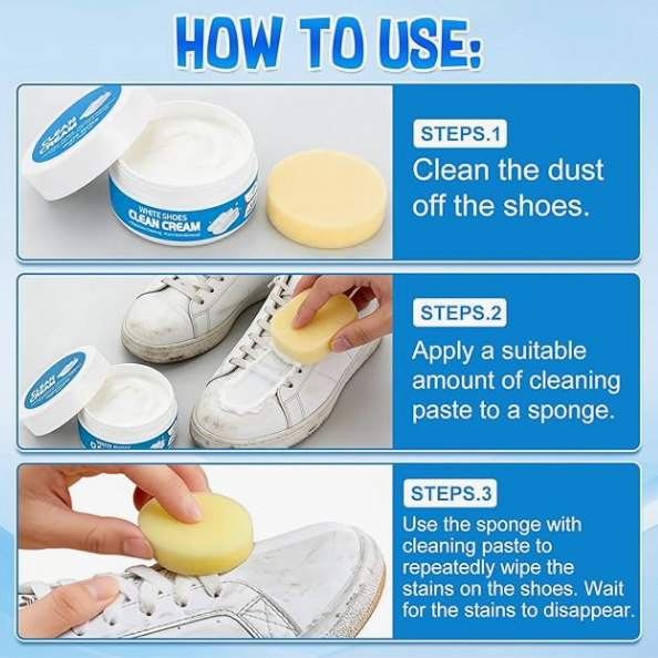 Multipurpose No-Wash Solid Paste with Sponge
