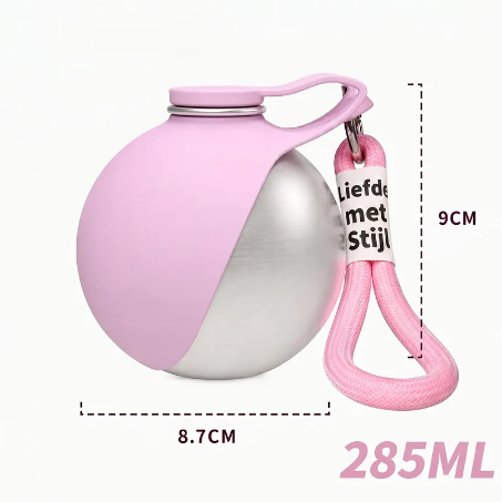 2-in-1 Portable Dog Water Bottle