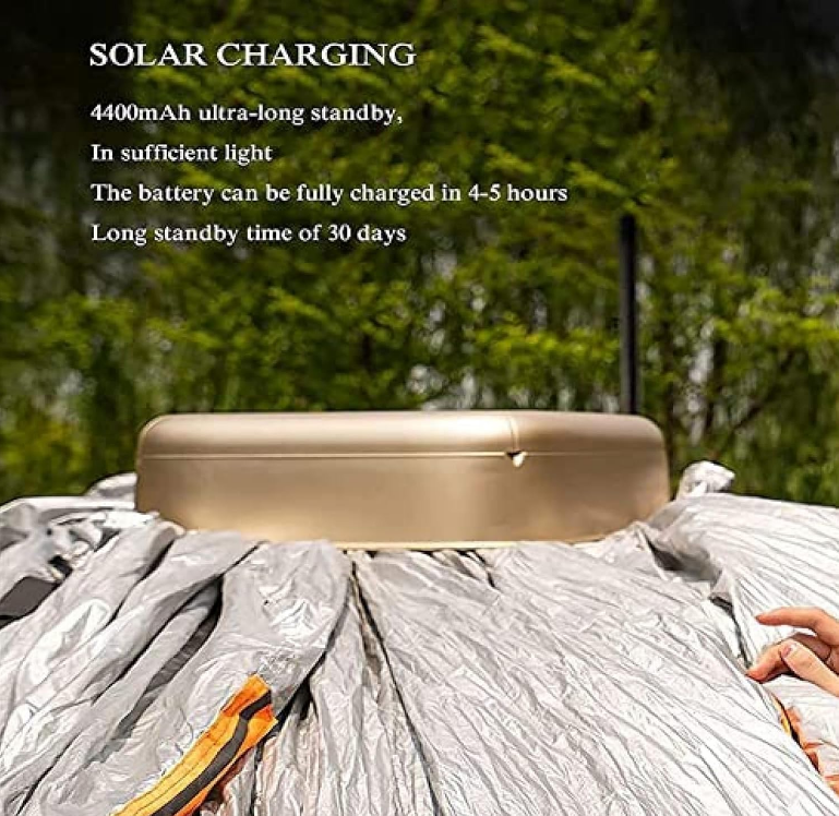 Solar Charging Smart Remote Control Automatic Car Cover