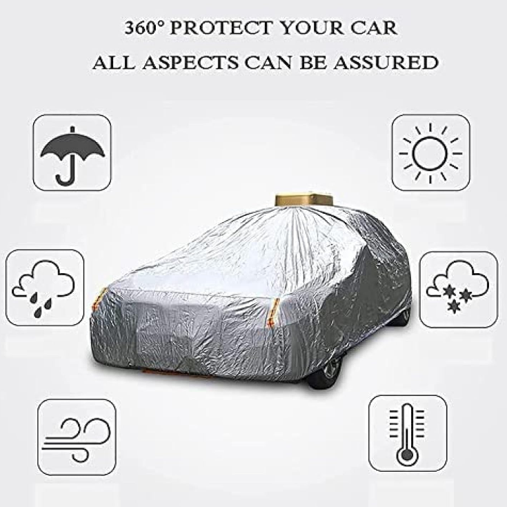 Solar Charging Smart Remote Control Automatic Car Cover