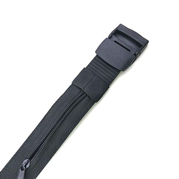 Anti-Theft Money Belt with Secret Hidden Zipper