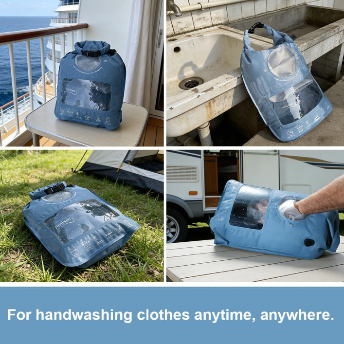 Portable Washing Machine Hand Wash Bag