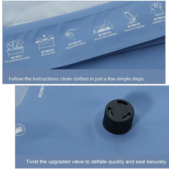 Portable Washing Machine Hand Wash Bag