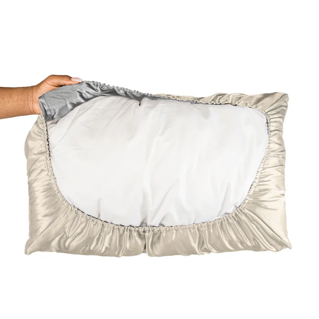 Reversible Satin Bonnet Pillowcase