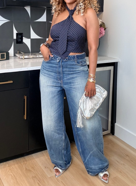 Halter Top With Tie