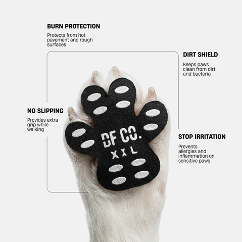 4-Pack Dog Anti Slip Paw Grips Traction Pads Dog Paw Protect