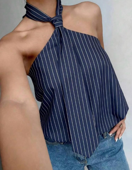 Halter Top With Tie