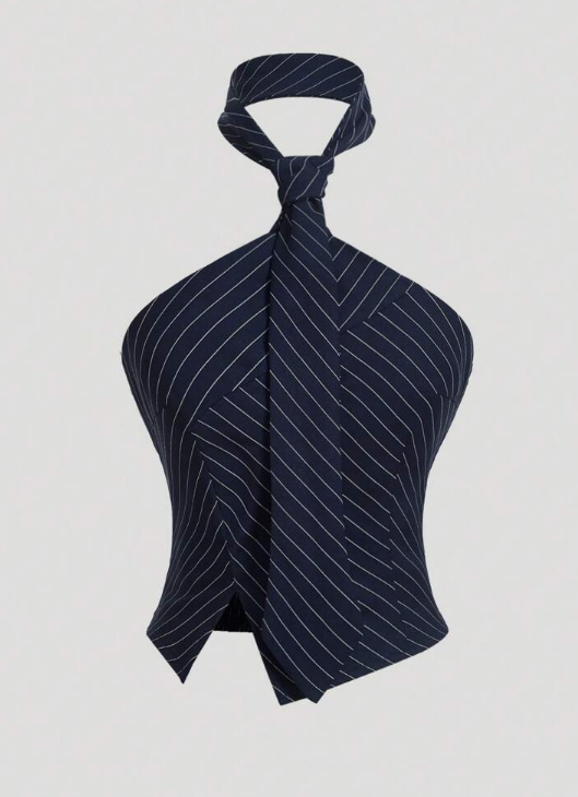 Halter Top With Tie