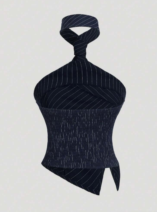 Halter Top With Tie