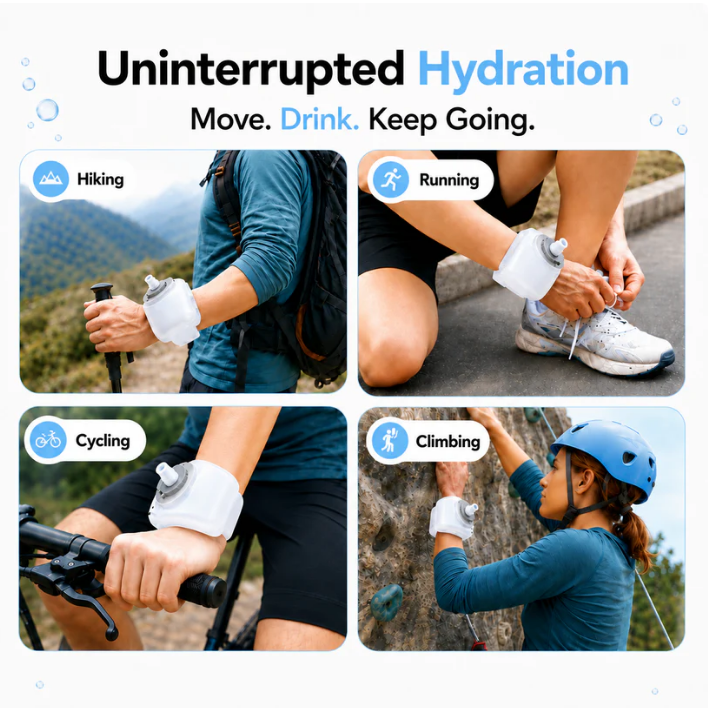 Hands-Free Sports Bottle