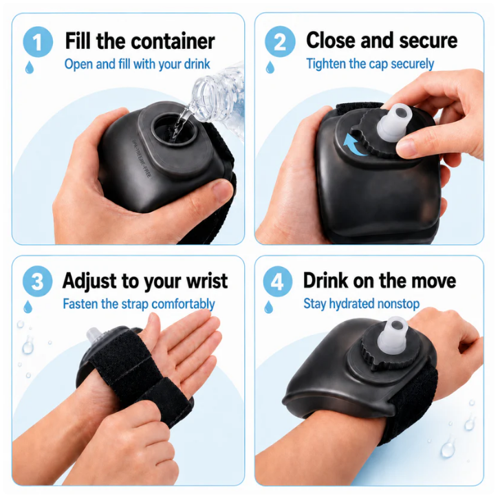 Hands-Free Sports Bottle