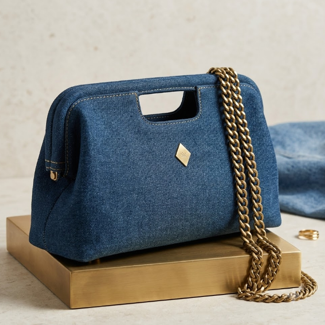 Cutout Handle Bag