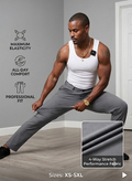 Men's Lightweight Stretch Dress Pants