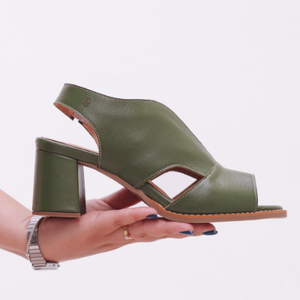 Women's Fishmouth Thick Heel Shoes
