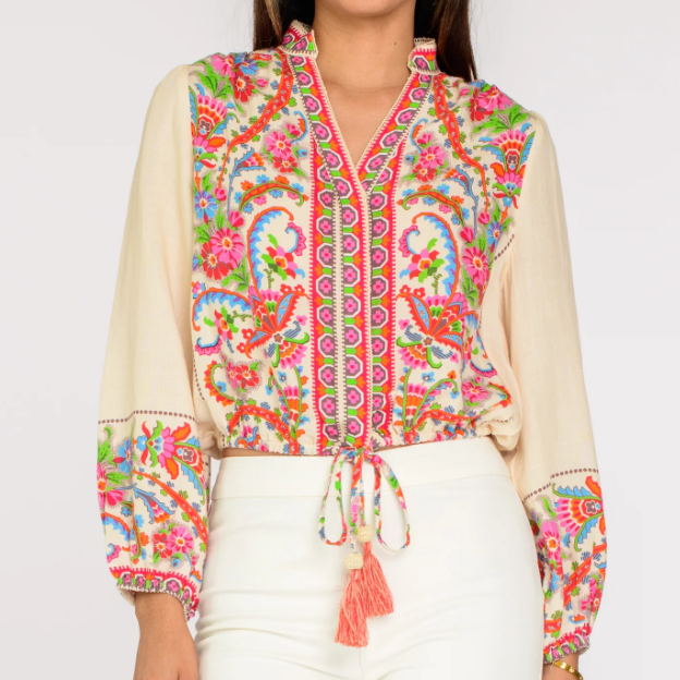 Bohomia Floral Top