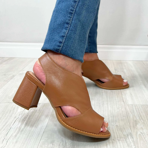 Women's Fishmouth Thick Heel Shoes