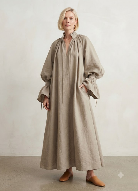 Oversize Statement Maxi Dress