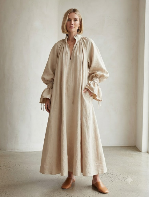 Oversize Statement Maxi Dress