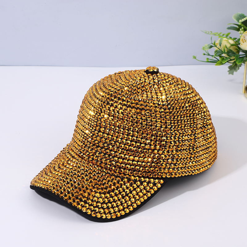Diamond-encrusted Baseball Cap