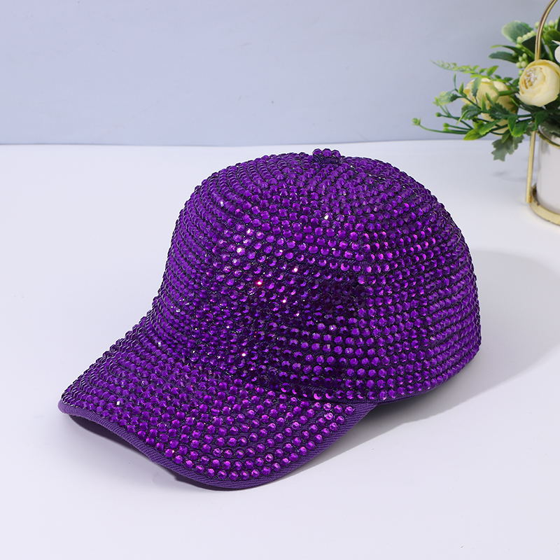 Diamond-encrusted Baseball Cap