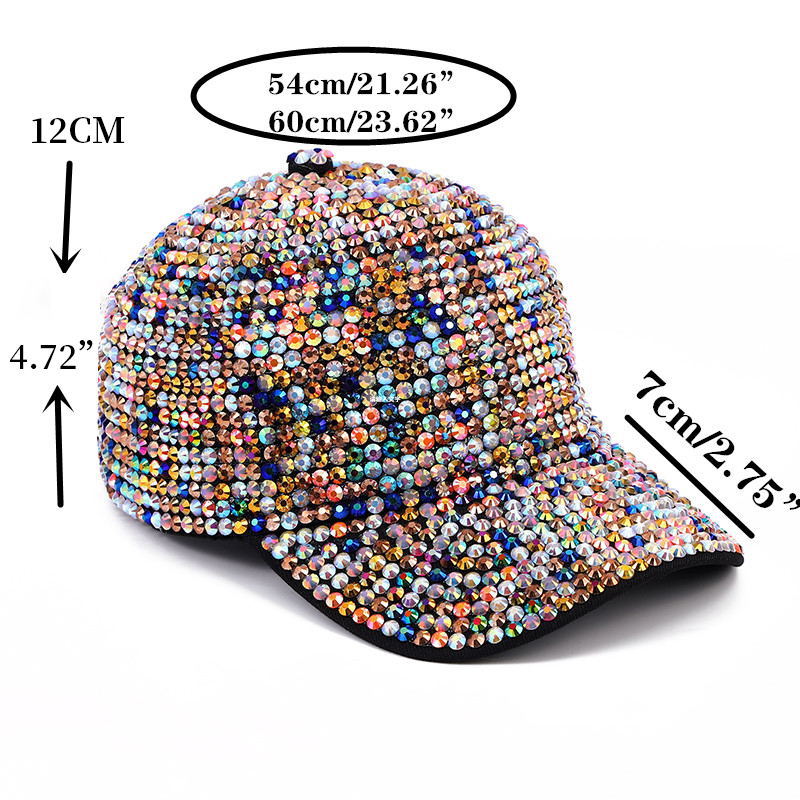 Diamond-encrusted Baseball Cap