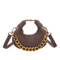 Suede Crossbody Mini Bag