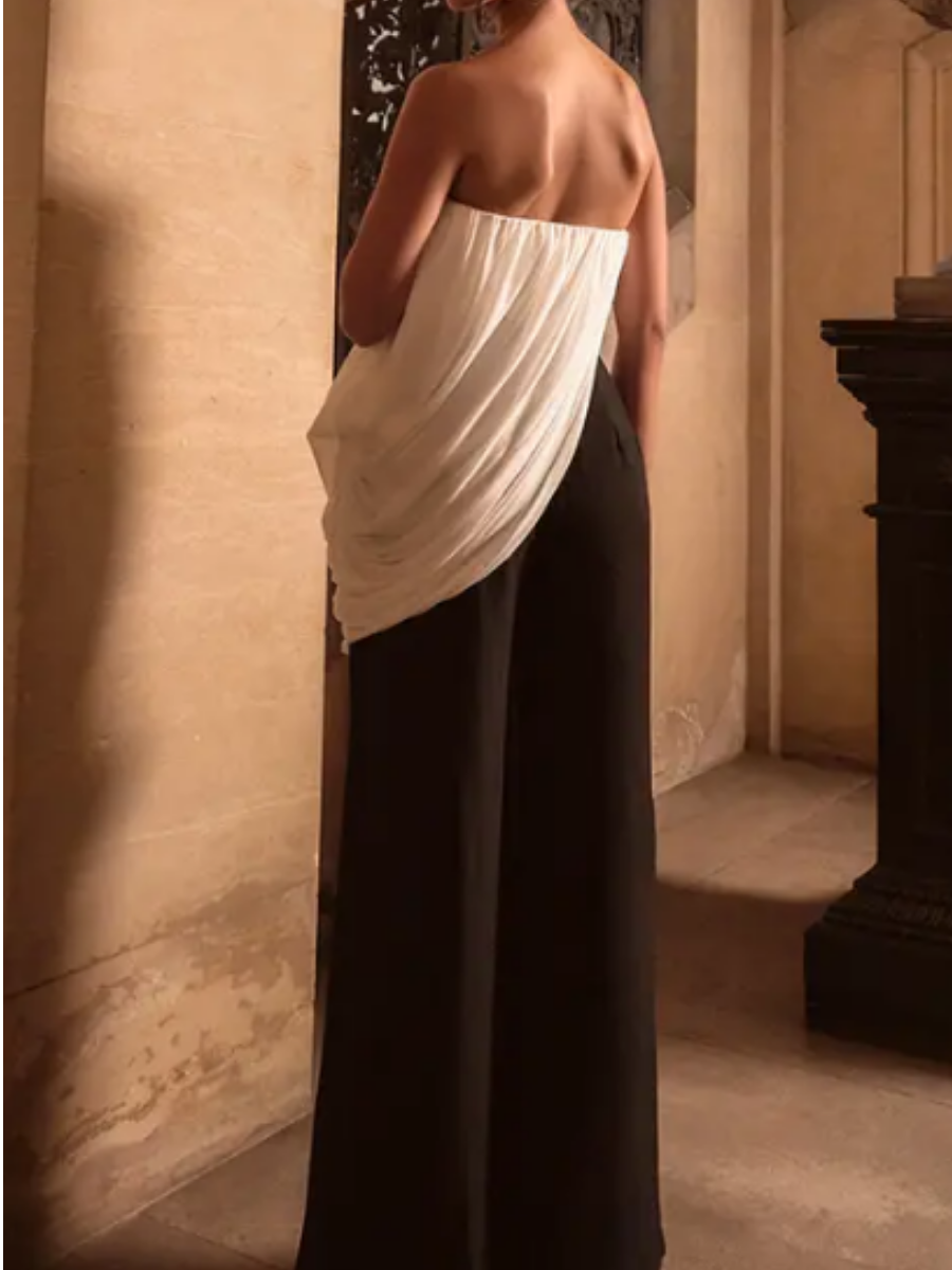 Chill Black White Jumpsuit