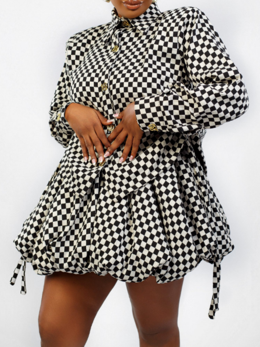 Mysterious Plaid Suit