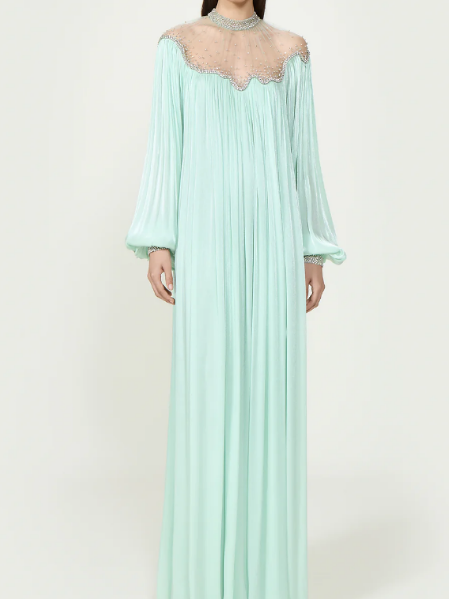 Demure Kaftan Gown