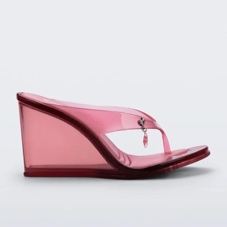 Summer Clear Platform Heels