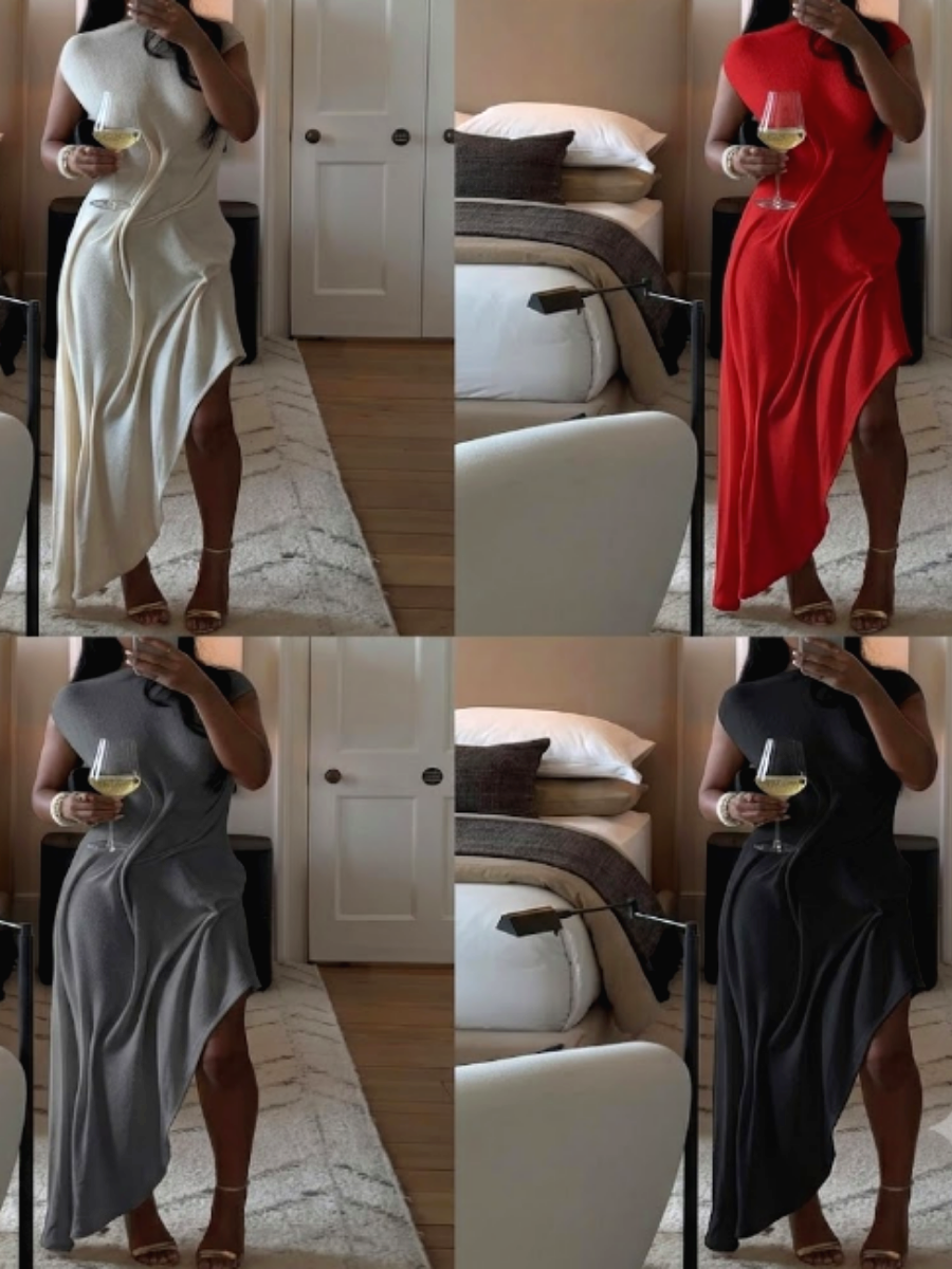 Fab Irregular Design Dress