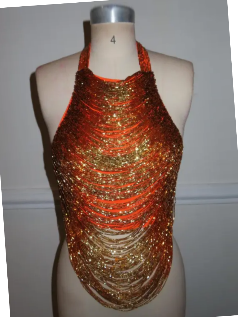 Sexy Tassel Tie Top