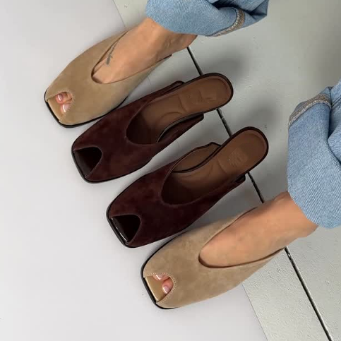 Chic Suede Mules