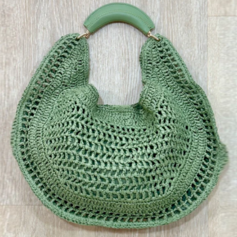 Boho Summer Straw Bag