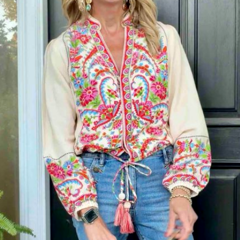 Bohomia Floral Top