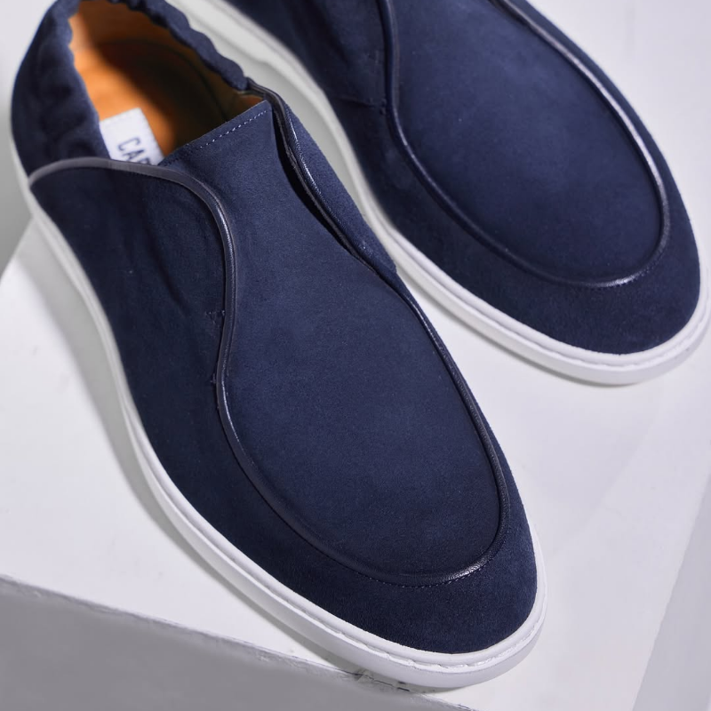 Men's Slip On Shoes With Elastic Heel