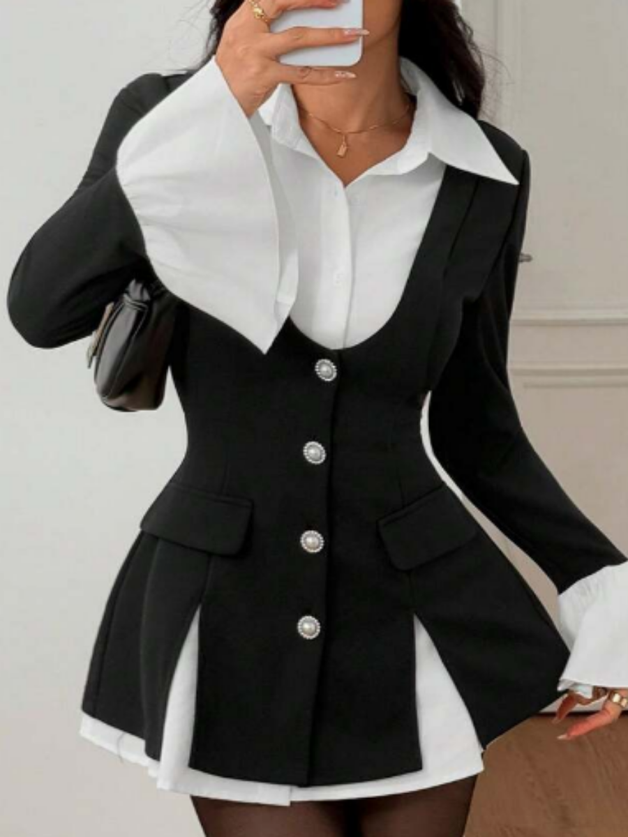 Retro Blazer Dress